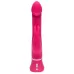 Розовый вибратор-кролик Realistic Dual Density Rechargeable Rabbit Vibrator - 25,5 см розовый 