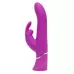 Лиловый вибратор Curve Thrusting Rechargeable Rabbit Vibrator - 24,1 см лиловый 