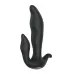 Черный вибратор N 35 RECHARGEABLE DUO VIBRATOR - 17,5 см черный 