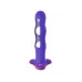 Фиолетовый фаллоимитатор Stubs Bouncer - 18,5 см фиолетовый 