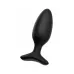 Черная анальная втулка LOVENSE Hush 2 (M) - 13,5 см черный 