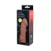 Насадка на фаллос с бугорками Cock Sleeve 004 Size M - 15,6 см телесный 