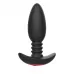 Черная анальная вибропробка Anal Vibrator с пультом ДУ - 13,5 см черный 