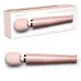 Проводной жезловый вибромассажер Le Wand Powerful Plug-In Vibrating Massger - 34 см пудровый 