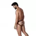 Черные трусы-джоки с ажурными вставками Urge Jockstrap черный M