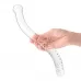 Стеклянный фаллоимитатор 11’’ Glass Pelvic Wand Double Ended - 28 см прозрачный 