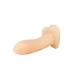 Телесный нереалистичный дилдо Emotional Plus - 13 см телесный 