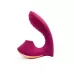 Сливовый вибромассажер с вакуумной стимуляцией клитора сливовый 