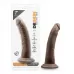 Коричневый фаллоимитатор 7 Inch Cock With Suction Cup - 19 см коричневый 