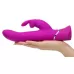 Лиловый вибратор Curve Thrusting Rechargeable Rabbit Vibrator - 24,1 см лиловый 