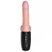 Хай-тек вибратор с функцией толкания 6.5 Thrusting Cock With Balls телесный 
