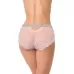 Женские ажурные трусики-слипы бежевый XL