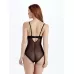 Сексуальное боди из сетки Non Wired Padded Body черный M