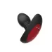 Черная анальная вибропробка Anal Vibrator с пультом ДУ - 13,5 см черный 