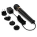 Черный проводной вибратор Le Wand Petite Vibrating Massager - 25 см черный 
