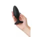 Черная анальная втулка LOVENSE Hush 2 (M) - 13,5 см черный 