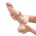 Телесный анальный фаллоимитатор Slipskin 9’’ Girthy - 23 см телесный 