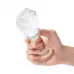 Стеклянный плаг в форме сжатой в кулак руки 5’’ Glass Fist Butt Plug - 13 см прозрачный 