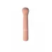 Бежевый мини-вибратор Rocky’s Fairy Mallet - 14,7 см бежевый 