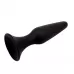 Черная анальная пробка L Silicone Plug - 12,8 см черный 