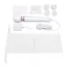Белый проводной вибратор Le Wand Petite Vibrating Massager - 25 см белый 