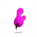 Лиловый вибратор-кролик Simon - 17,8 см лиловый 
