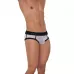 Полупрозрачные трусы-джоки Cult Jockstrap белый с черным S