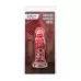 Силиконовый вибратор Monster Docus - 21,7 см красный с черным 