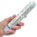 Голубой классический вибратор Naughty Bits Mother Fucker Personal Vibrator - 18 см голубой 