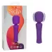 Фиолетовый ванд Stella Liquid Silicone Massager - 17,25 см фиолетовый 