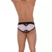 Полупрозрачные трусы-джоки Cult Jockstrap белый с черным S