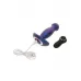 Синяя анальная вибропробка Buttocks The Wild Magn Pulse Vibrating Plug - 15 см синий 