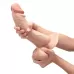 Телесный анальный фаллоимитатор Slipskin 10’’ Curved - 25 см телесный 