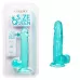 Голубой фаллоимитатор Size Queen 6  - 20,25 см голубой 