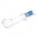Стеклянный стимулятор в форме сжатой в кулак руки 11’’ Glass Fist Double Ended With Handle Grip - 28 см прозрачный 