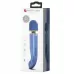 Синий wand-вибромассажер Colorful Massager - 24 см синий 