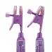 Многоскоскоростные виброзажимы для сосков Remote Control Vibrating Nipple Clips розовый 