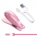 Розовые вибромассажеры для сосков с пультом ДУ Cayley розовый 