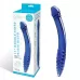 Синий двусторонний стеклянный стимулятор 11’’ Double-sided Glass Dildo For G-Spot P-Spot Stimulation - 28 см синий 