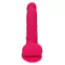 Розовый фаллоимитатор Dildo With Balls 7Inch - 17,7 см розовый 