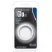Белое люминесцентное эрекционное кольцо Silicone Glo Cock Ring белый 