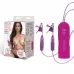 Многоскоскоростные виброзажимы для сосков Remote Control Vibrating Nipple Clips розовый 