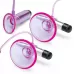 Фиолетовая вибропомпа для клитора и сосков Vibrating Nipple Suckers with Clitoral Pump and Quick Release фиолетовый 