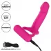 Розовая насадка для двойного проникновения Silicone Rechargeable Double Diver розовый 