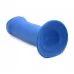 Синий гибкий фаллоимтатор Thick Phallic Dildo - 17,5 см синий 