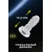 Инновационный вибромастурбатор Warrior с пенетрацией и массажем бусинами черный 