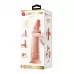 Карамельный фаллоимитатор с эффектом скользящей кожи Kable - 21 см карамель (темно-бежевый 