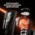 Инновационный вибромастурбатор Warrior с пенетрацией и массажем бусинами черный 