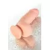 Телесный реалистичный вибратор Elite Vibro - 18,5 см телесный 
