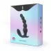 Черная анальная виброёлочка Anal Bead Vibrator с пультом ДУ черный 